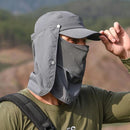 Boné para Pesca com Proteção UV Com 4 Modo de uso